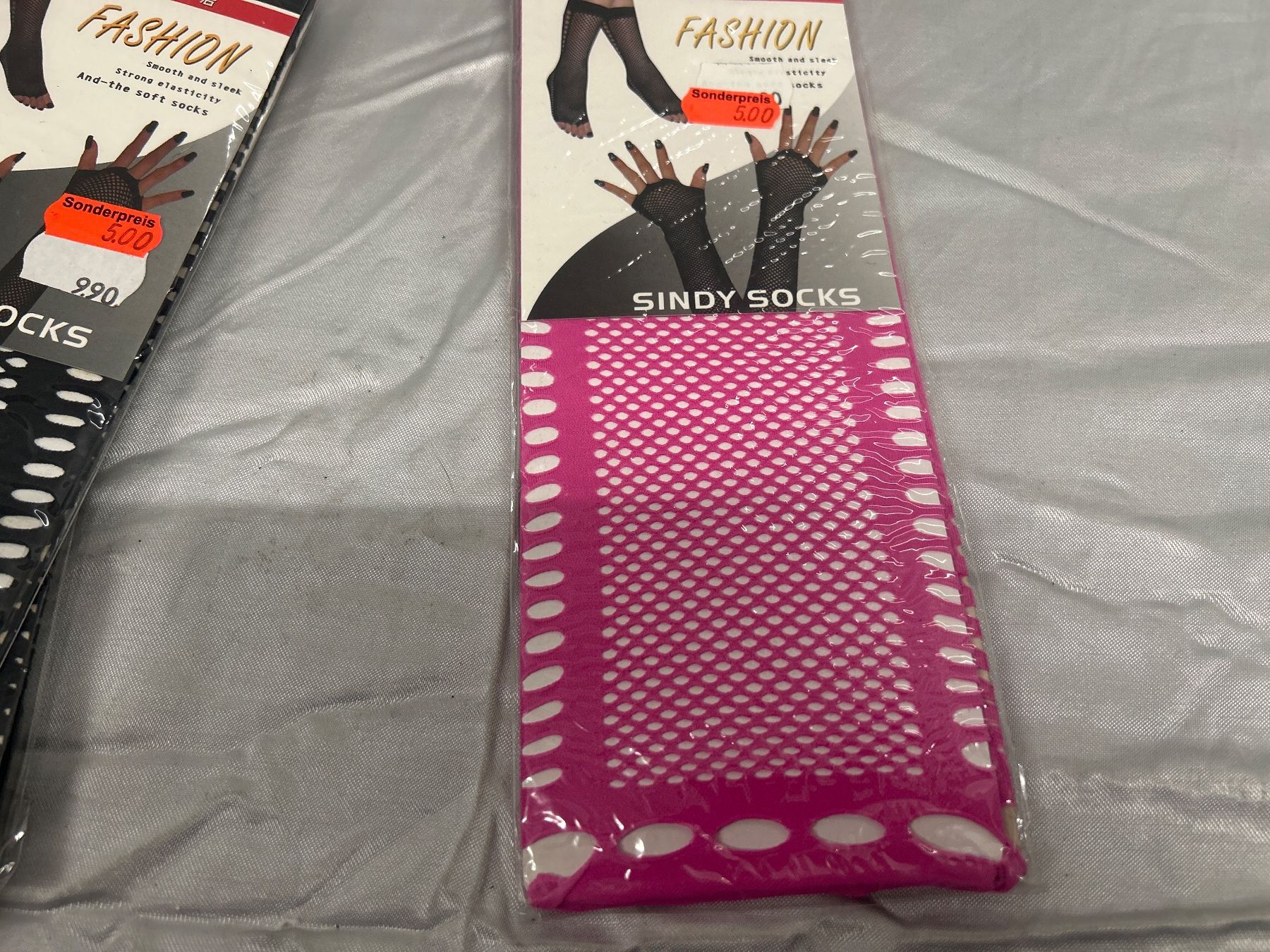 Socken: 5 Paar Sexy Hand oder Fuss Netzsocken one size Neu – Neu und originalverpackt aus Regensdorf von Spyke55 3