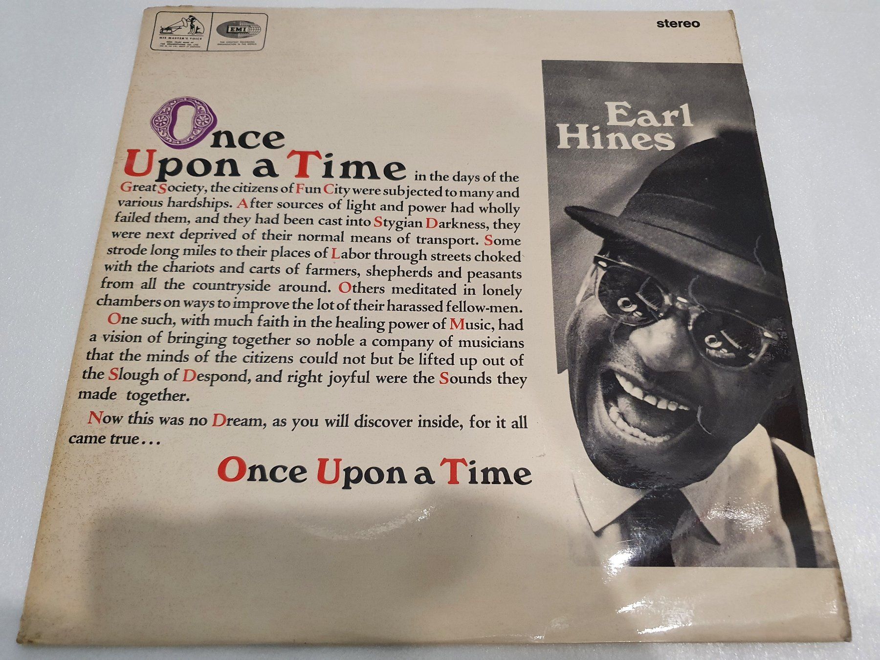 Dischi in vinile: Earl Hines – Once Upon A Time – Usato da Uster venduto da Vinyl-Leidenschaft