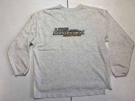Vintage 90s sweatshirt Snowboard contest Lausanne UBS sizeXL