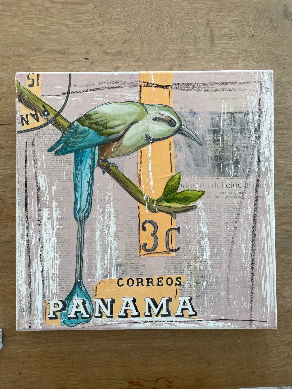 Foto & Immagini: Weihnachtsgeschenk Bild PANAMA auf Leinwand – Nuovo e nell'imballaggio originale da selzach venduto da sanperepescador