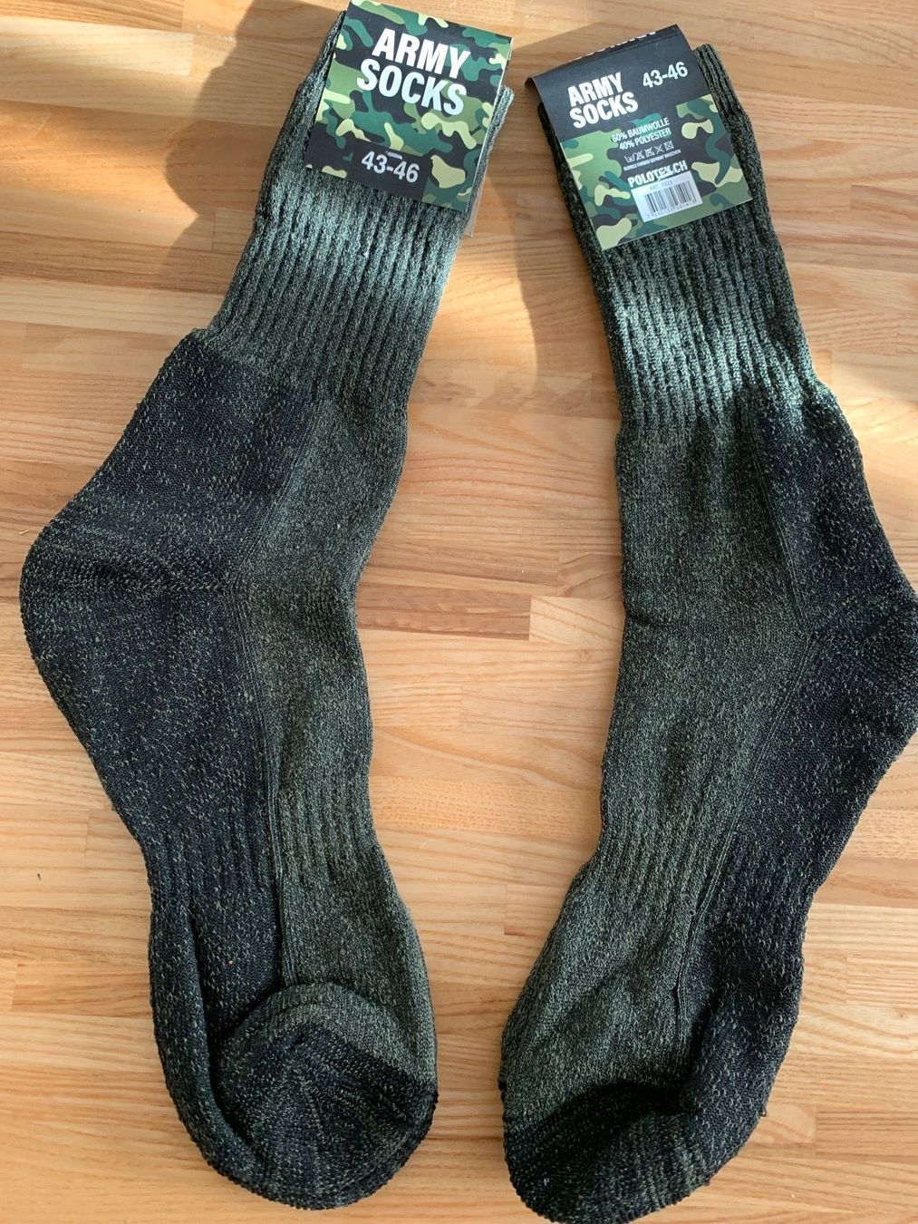 Calze: Army Socken 2er – Nuovo e nell'imballaggio originale da Wettingen venduto da stern910 2