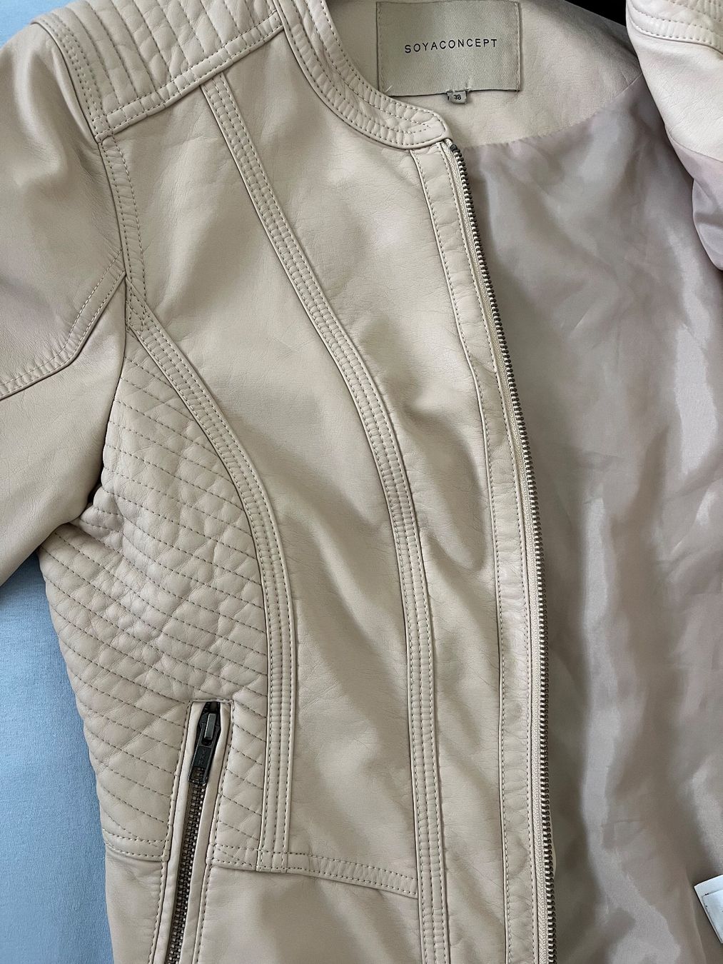 Giacche: Blouson beige Soya concept taille 38 – Nuovo (secondo la descrizione) da Le Crêt-p-Semsales venduto da staglione69 2