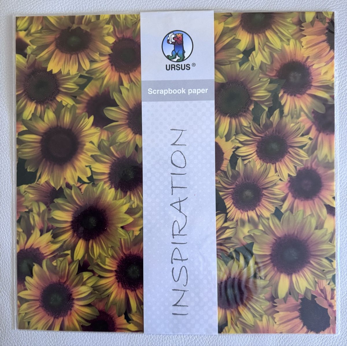 Carta: URSUS Transparentpapier " Flora Sonnenblumen", 5 Blatt – Nuovo e nell'imballaggio originale da Rüfenacht BE venduto da Sodeli03