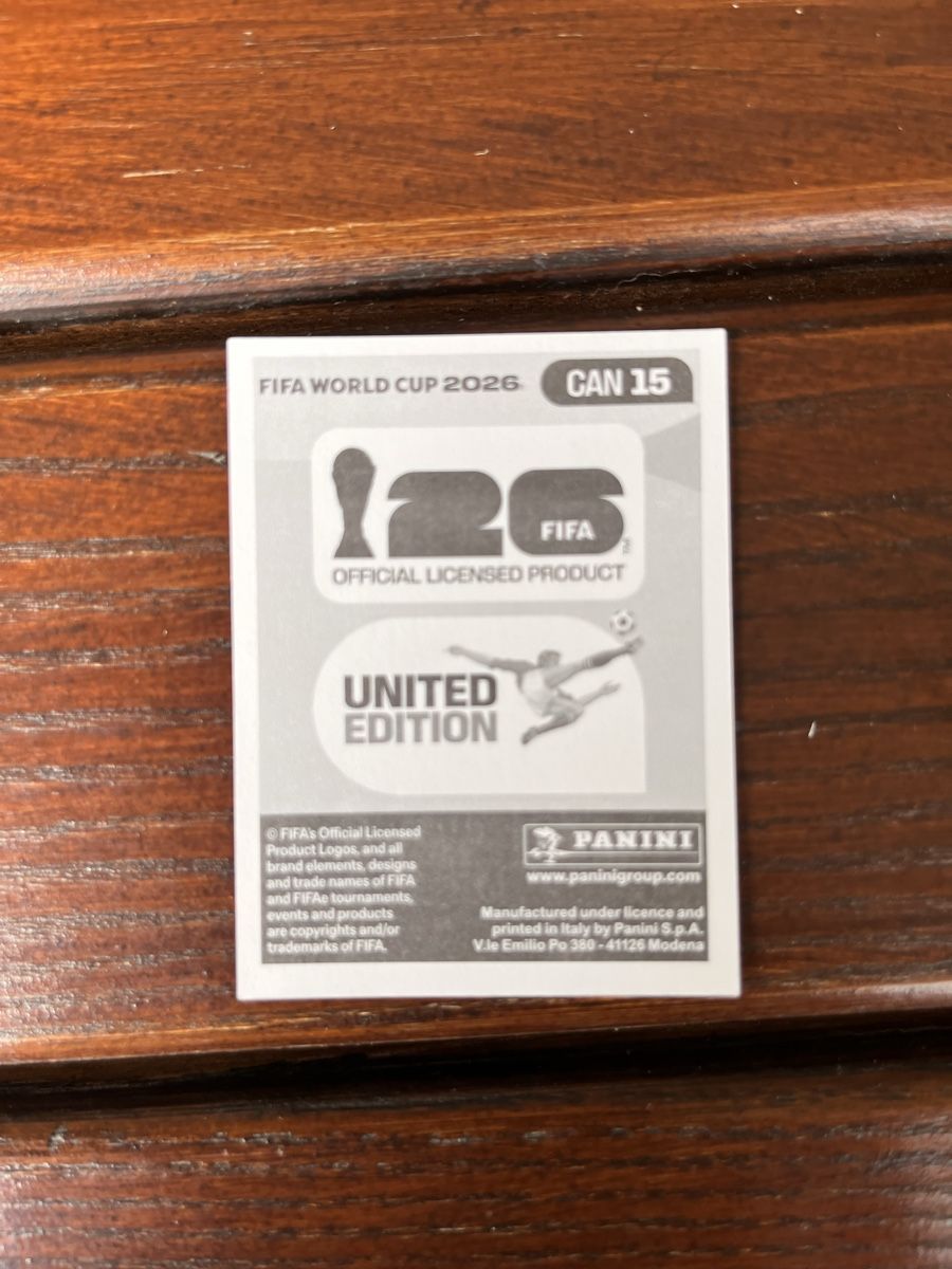 Panini Sammelbilder & Trading cards: FIFA World Cup 2026 StickerCAN  15 Mathieu Choiniere Panini – Neu (gemäss Beschreibung) aus Urdorf von Tmata 1