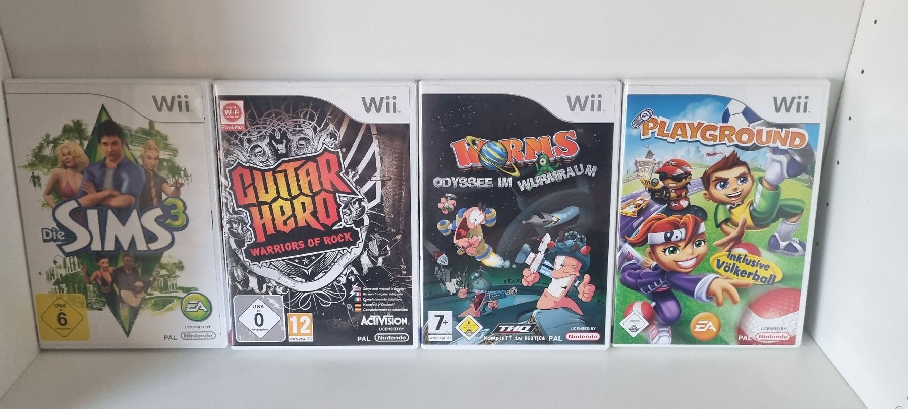 Nintendo Giochi: Nintendo Wii 4×Games – Usato da Oberbipp venduto da ret_6hxb