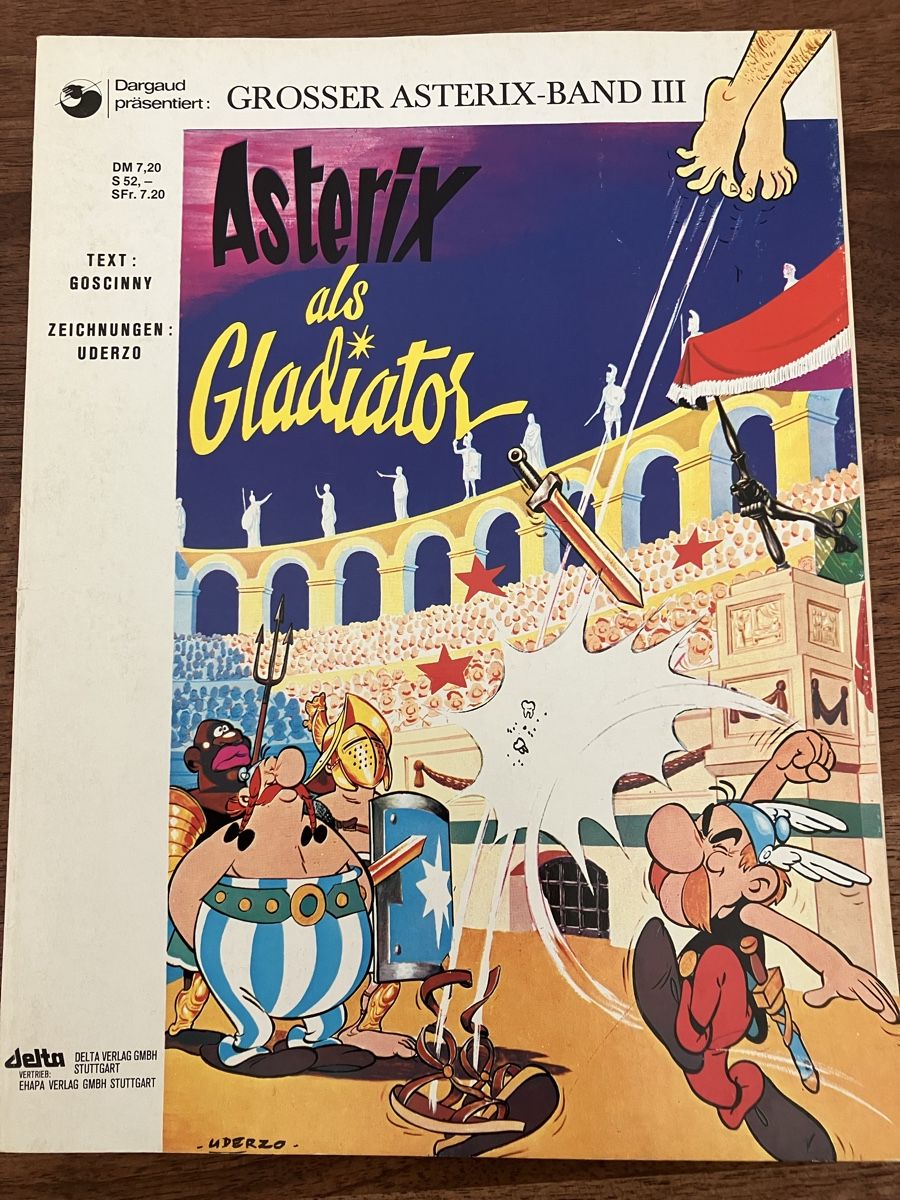 BD: Asterix als Gladiator – D'occasion à Aarau par Trinity730