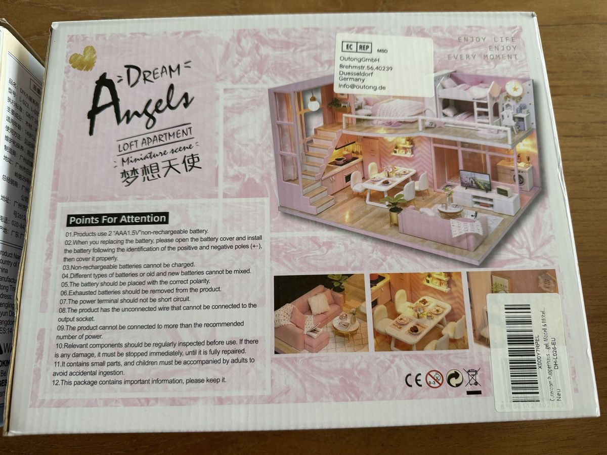 Kit bricolage: DIY House Cute Room – Nuovo e nell'imballaggio originale da Winterthur venduto da tanscha 2