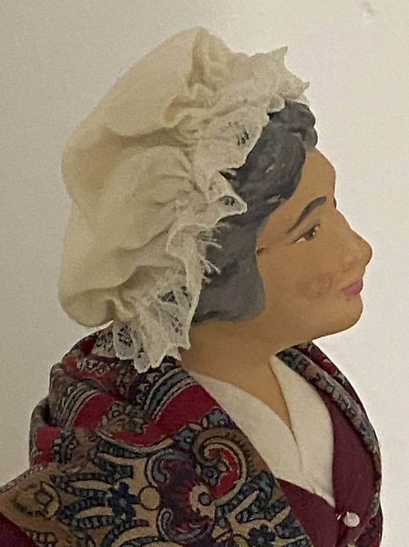 Statuette: santon de provence vendeuse de poisson – Usato da St-Blaise venduto da NSUTT1953 1