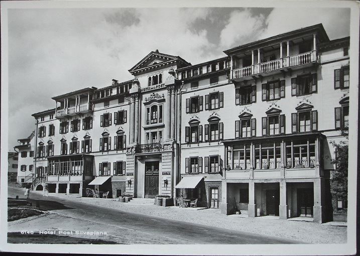 Cartoline postali: SILVAPLANA Hotel Post – Usato da Jona venduto da philajona