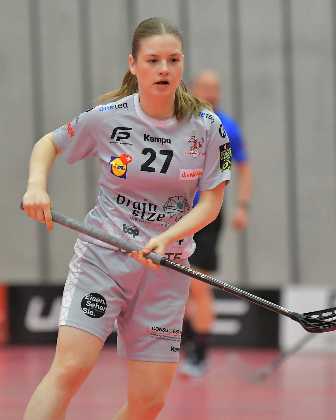 Canottiere & Pantaloni: Red Ants Matchshirt L-UPL #27 grau – Usato da Winterthur venduto da RedAnts