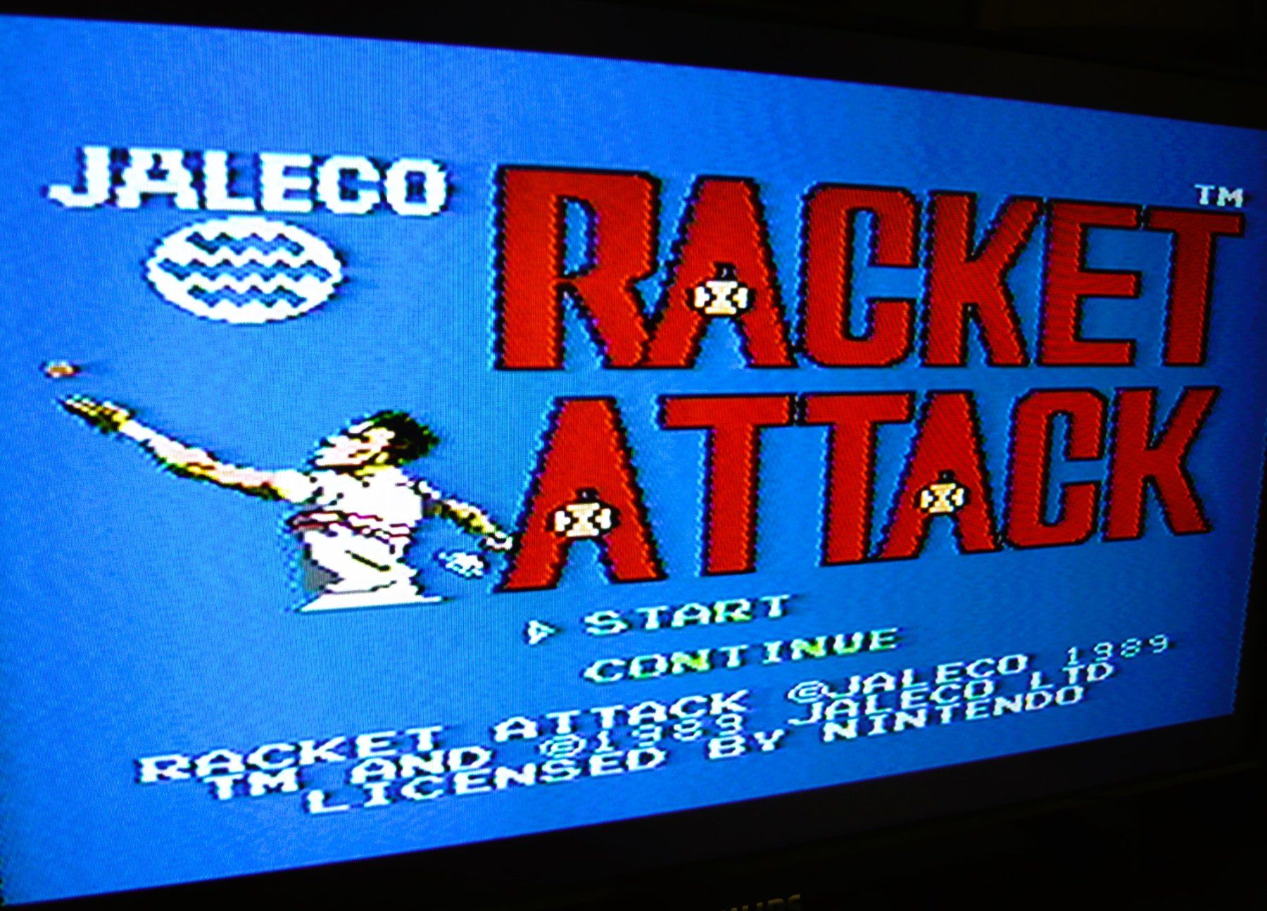Nintendo Giochi: NES : Racket Attack – Usato da Onex venduto da Jaguar1986 1