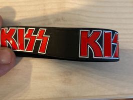 Kiss Silikon Armband Metal Rock Band