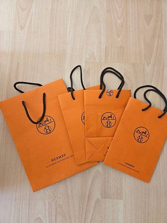 Hermès Papiertaschen Set  original, verschiedene Grössen