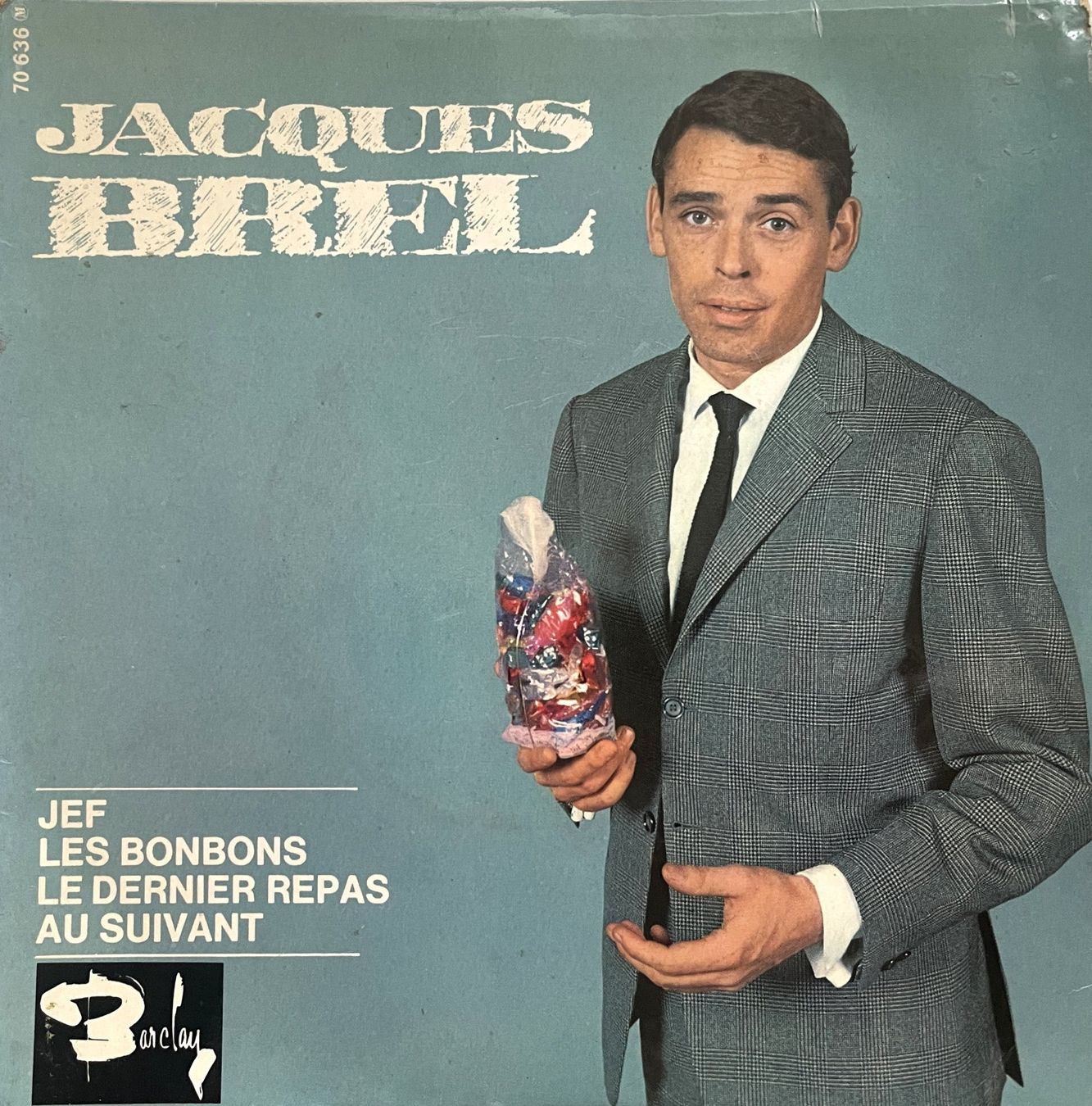 Dischi in vinile: Jacques Brel EP - Les bonbons – Usato da Savagnier venduto da Ne2065