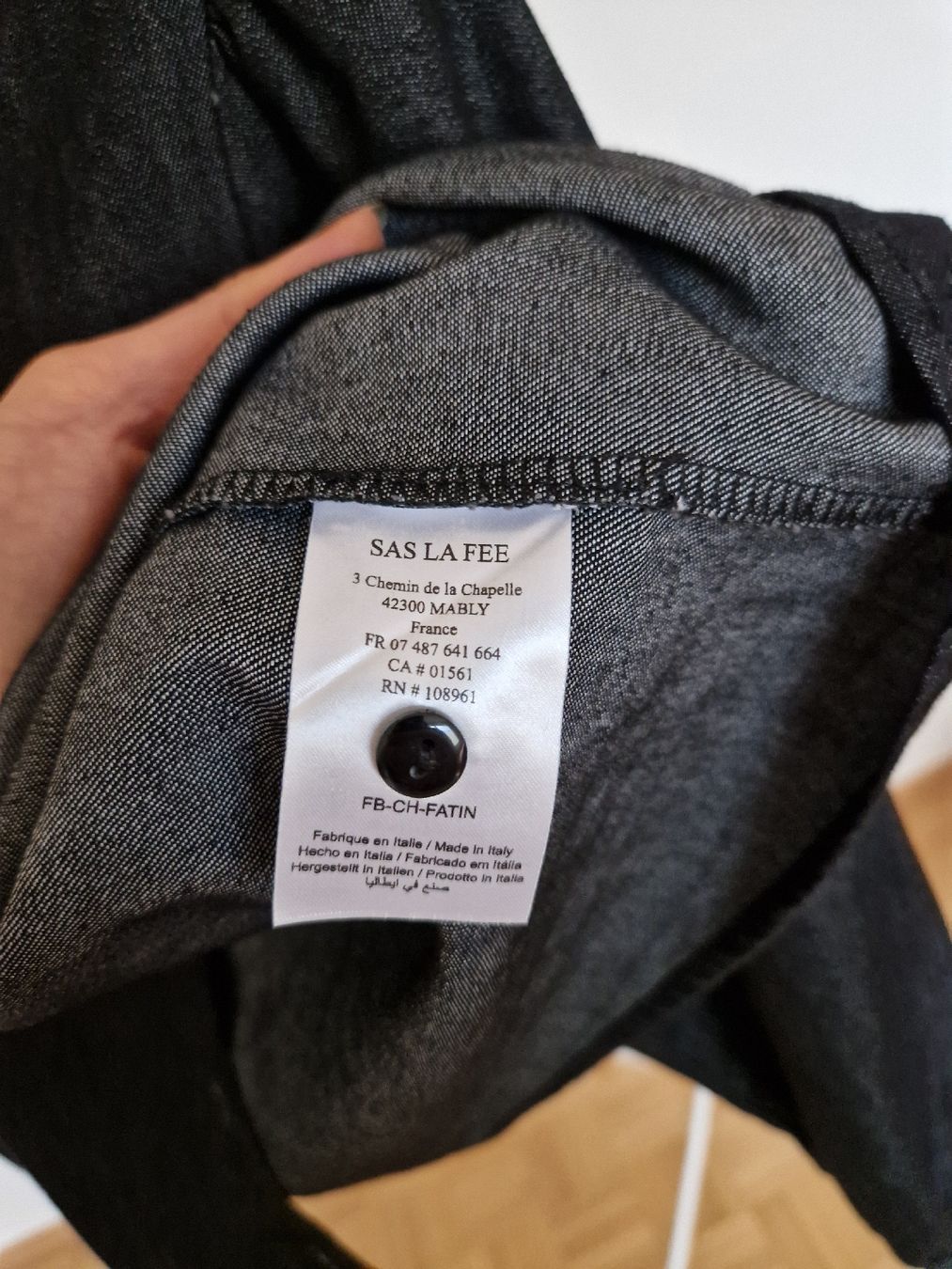 Camicette: Chice Denimbluse von La Fée Atelier, Gr. 36 – Nuovo e nell'imballaggio originale da Samstagern venduto da DatJulie 2
