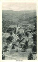 Finstersee ZG kleines Dorf, Bauernhof 1927 sehr gut erhalten
