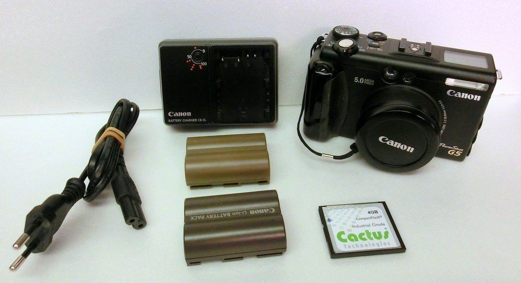 Canon Fotocamera: Canon PowerShot G5 Digitalkamera – Usato da Dottikon venduto da Floppidogg77 7