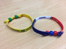Armbändeli Brasil und France