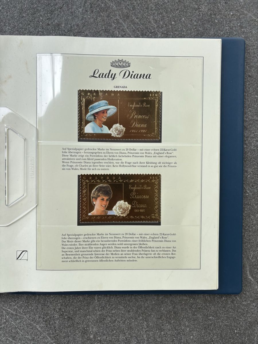 Tutti i francobolli: Lady Diana Briefmarken Sammlung – Usato da Kehrsatz venduto da Diwad 2