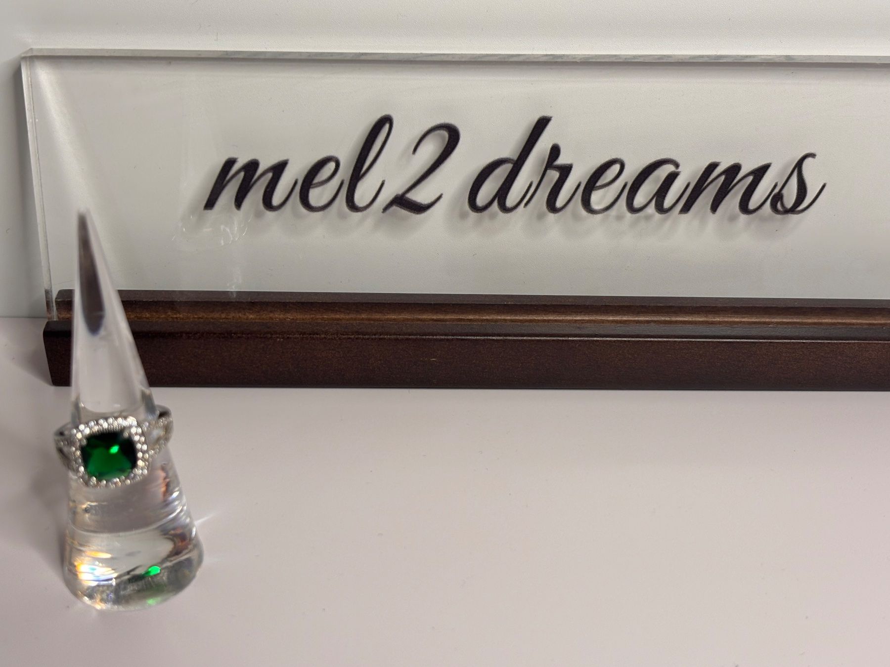 Anelli: Bague élégante émeraude ✨ – Nuovo (secondo la descrizione) da Lausanne venduto da mel2dreams 4