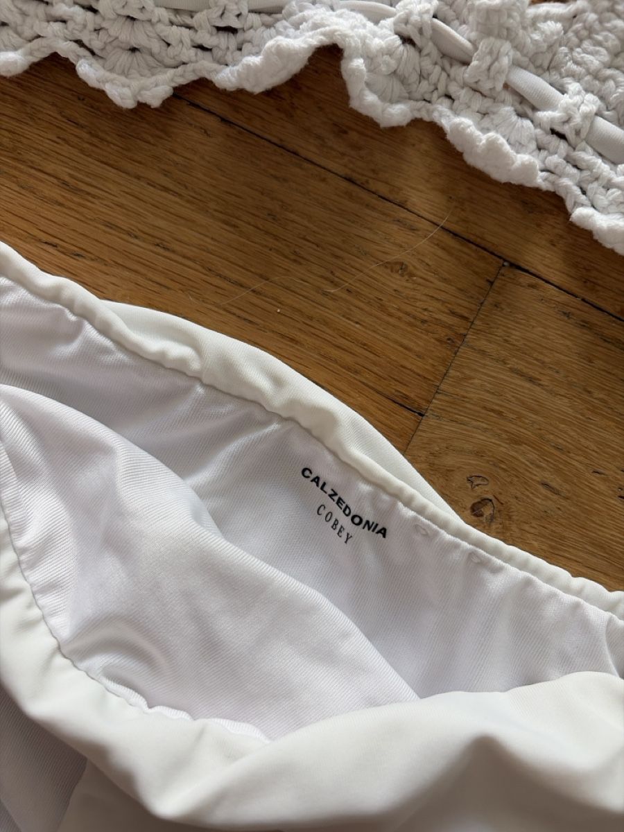 Calzedonia Costumi da bagno & Bikini: Ensemble bikini blanc Calzedonia crochet taille S  – Nuovo (secondo la descrizione) da Martigny venduto da O96 3