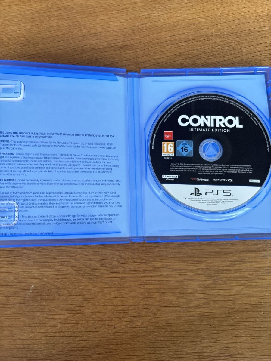 Spiele: Control Ultimate Edition PS5 Game neuwertig – Neu (gemäss Beschreibung) aus Gasel von Sunisshining123 2