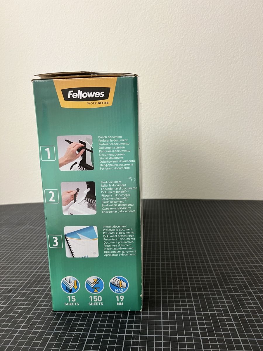 Fellowes Bindegeräte: Fellowes Star 150 Bindegerät – Neu und originalverpackt aus Zürich von florian.kilian 2