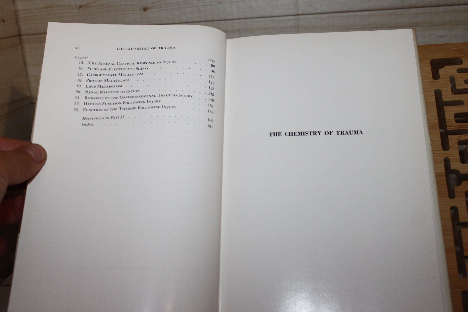 Libri: The chemistry of Trauma - Jonathan E. Rhoads – Usato da Kaden venduto da Buchantiquariat 3
