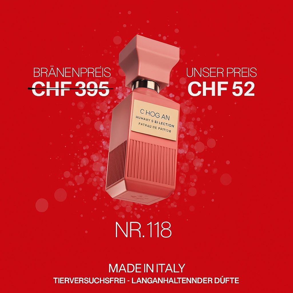 Chogan Profumi & Eau de Toilette: Chogan Parfum Nr.118 Insp. by – Nuovo e nell'imballaggio originale da Flums venduto da Duftperle2023