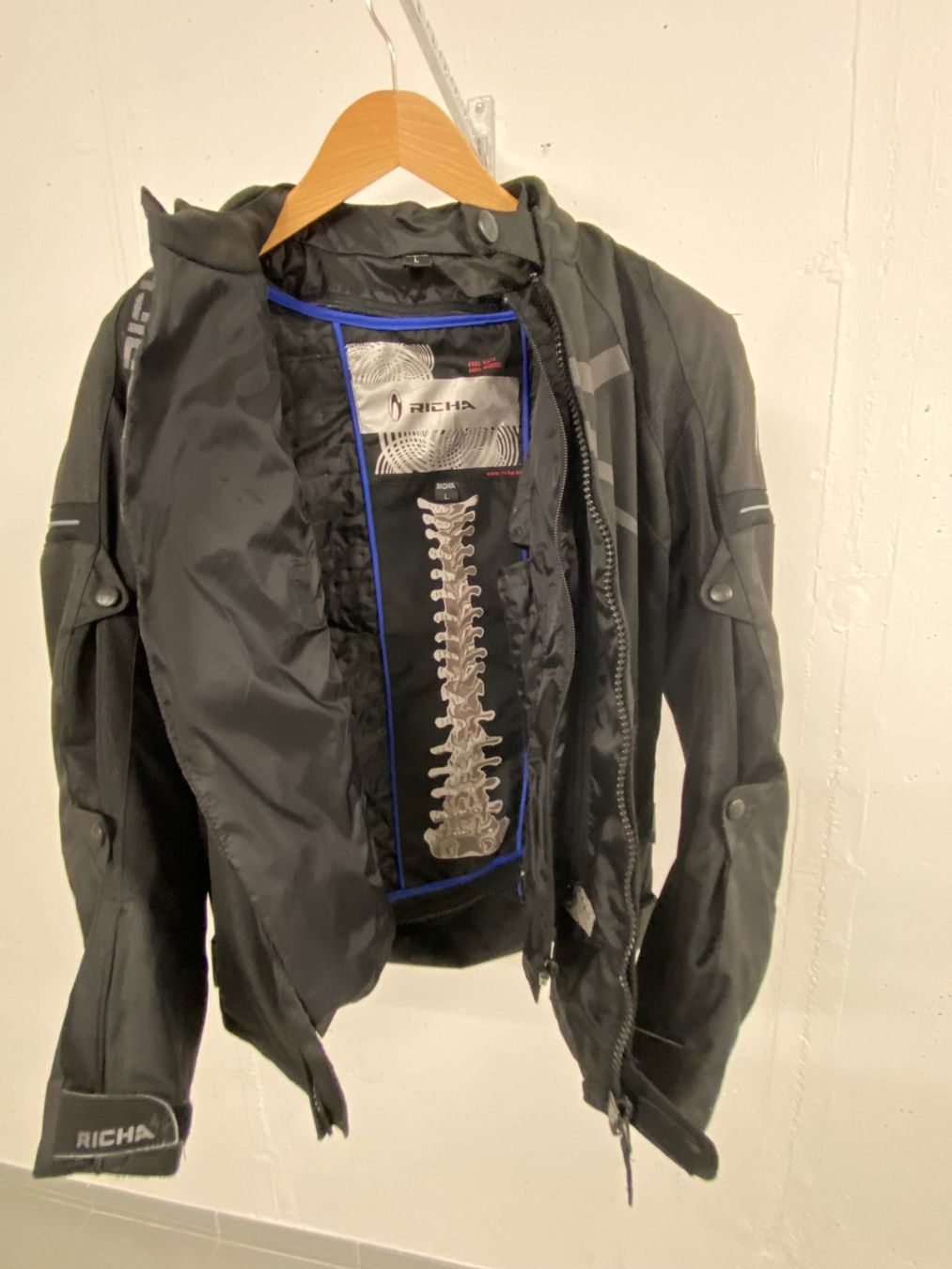 Giacche: Motorradjacke Richa Textil - Men black Gr. L – Usato da Landquart venduto da orca130 3