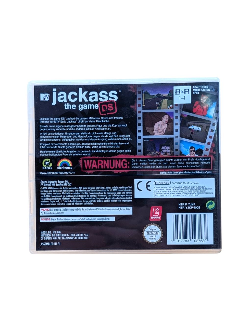 Nintendo Giochi: Jackass: The Game DS Nintendo DS – Usato da Domat/Ems venduto da IsseldorsShop 1