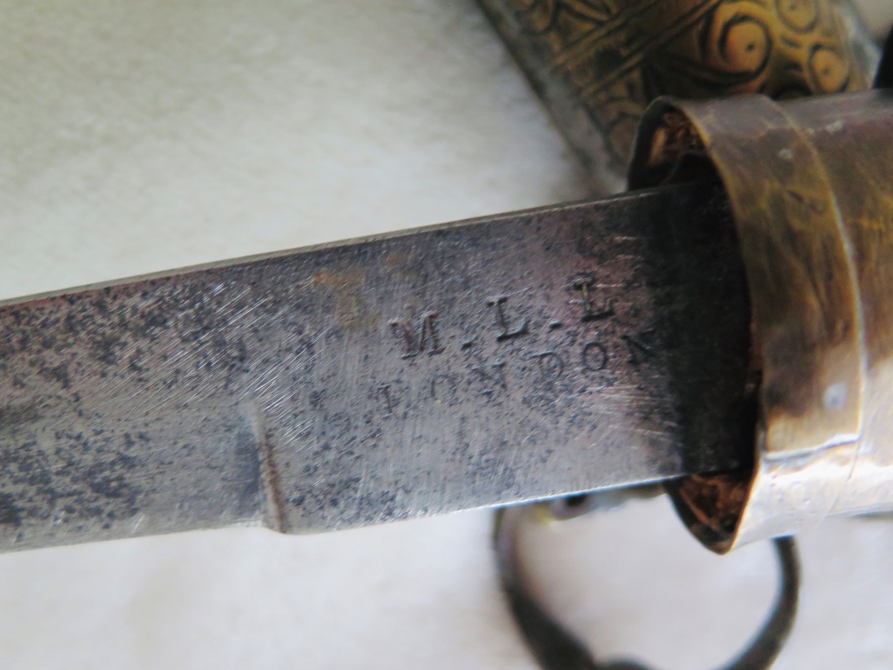 Posate: Antike Koumaya-Dolchscheide mit Dolch – Usato da Meilen venduto da RosieZurich 8