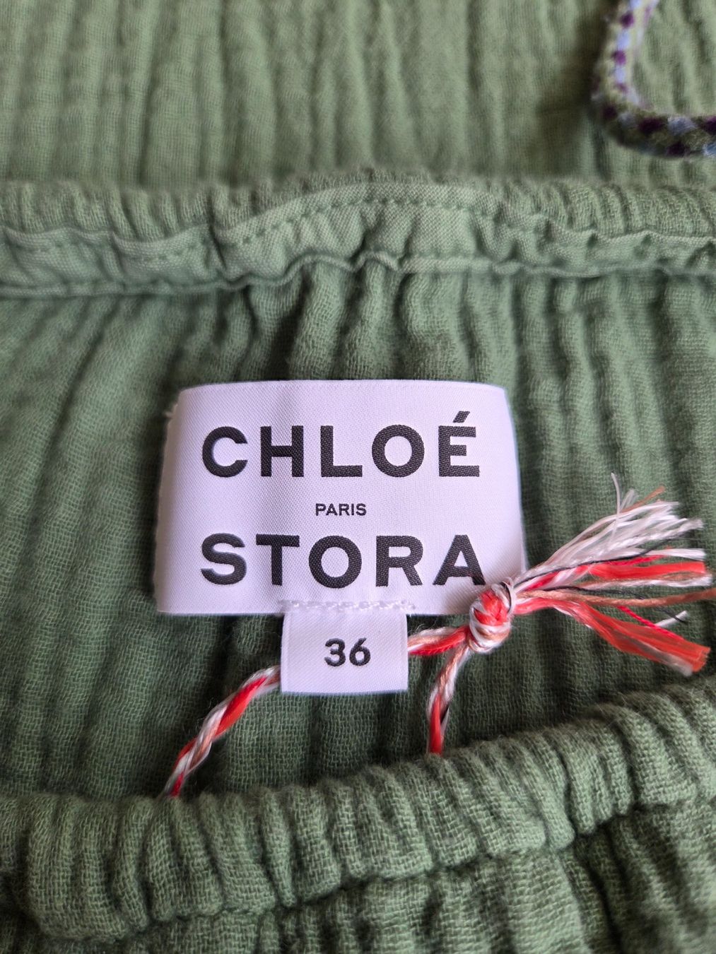 Kleider: Chloé Stora Paris Maxi Kleid Gr. 36 Oversized Baumwolle – Gebraucht aus Bern von -Aniko- 5