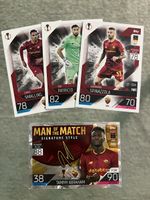 Lot 4 cards Match Attax AS Roma
