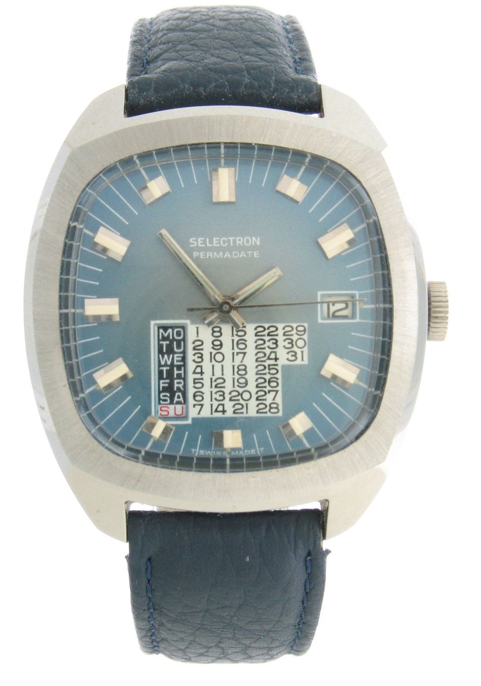 Orologi: Ollech & Wajs SELECTRON PERMADATE Automatic um 1965 NOS – Nuovo (secondo la descrizione) da Hirzel venduto da Lucerne_Swiss 3