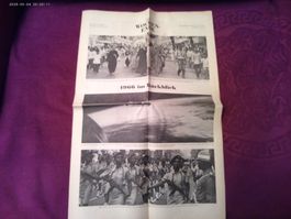 NZZ Zeitung vom SAMSTAG 31.12.1966 -  Zeitdokument! RAR
