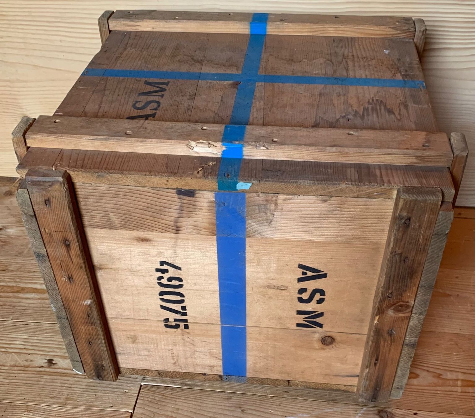 Casse di trasporto: Holzkiste ASM der CH Armee – Usato da Goldingen venduto da Bergler012