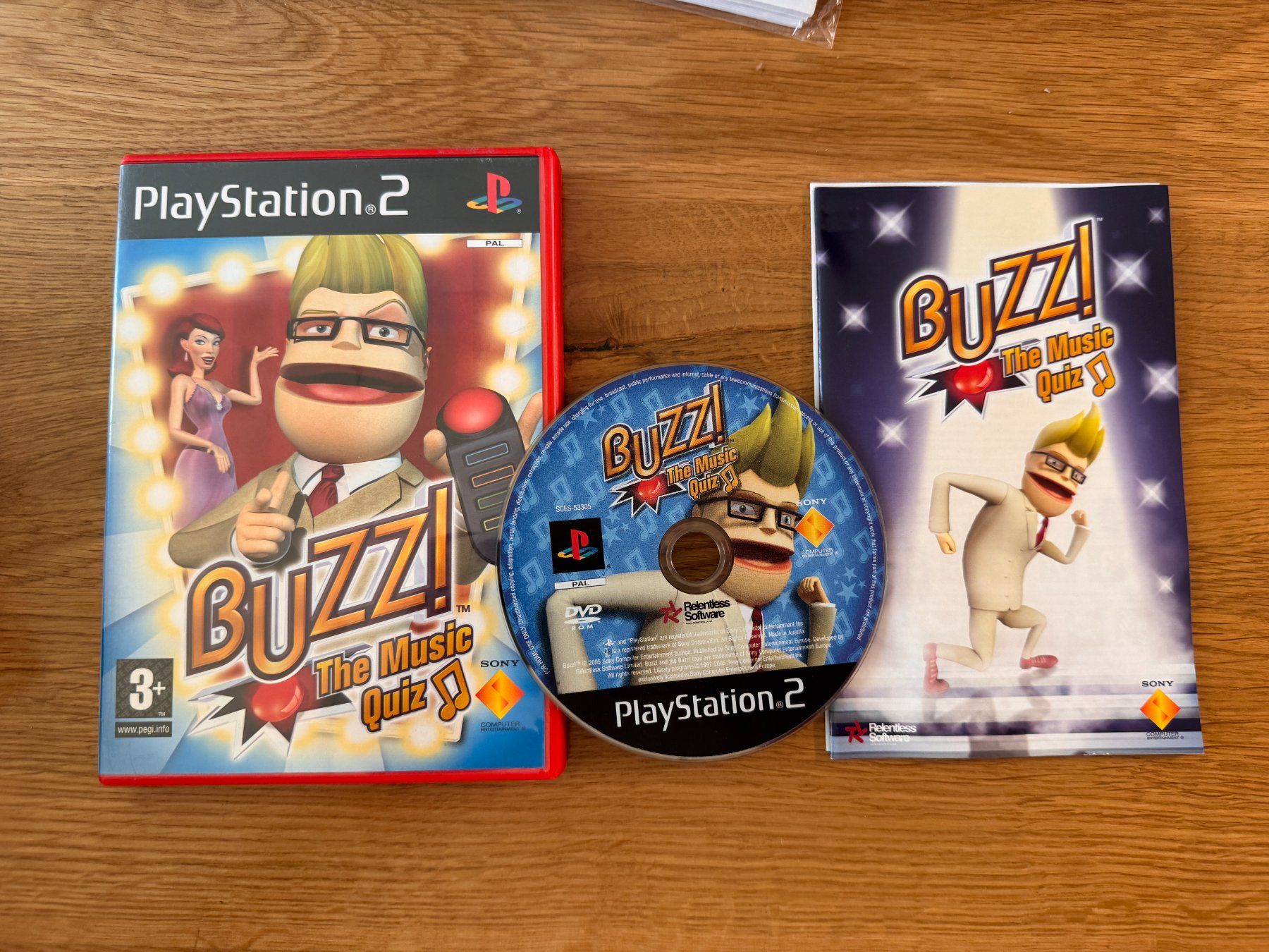 Sony Giochi: Buzz The Music Quiz - PS2 – Usato da Schaffhausen venduto da bec_82fj