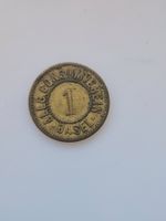 Jeton 1 Rappen Konsumverein Basel o.J. - sehr selten!