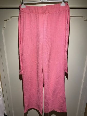 DAMEN STOFFHOSE,ROSA