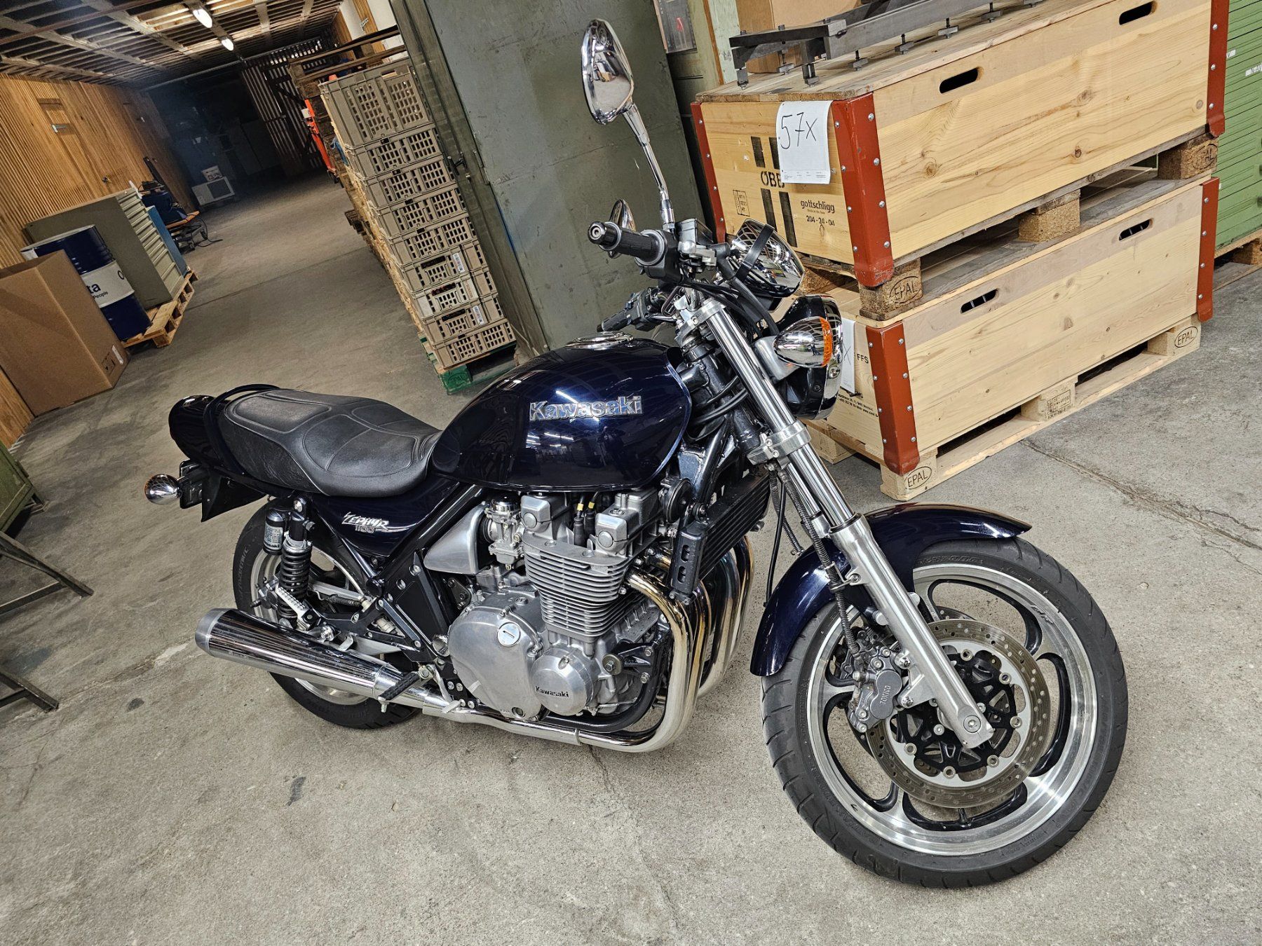 Kawasaki Strada: Kawasaki Zephyr 1100 – Usato da Salvenach venduto da Hayadriver