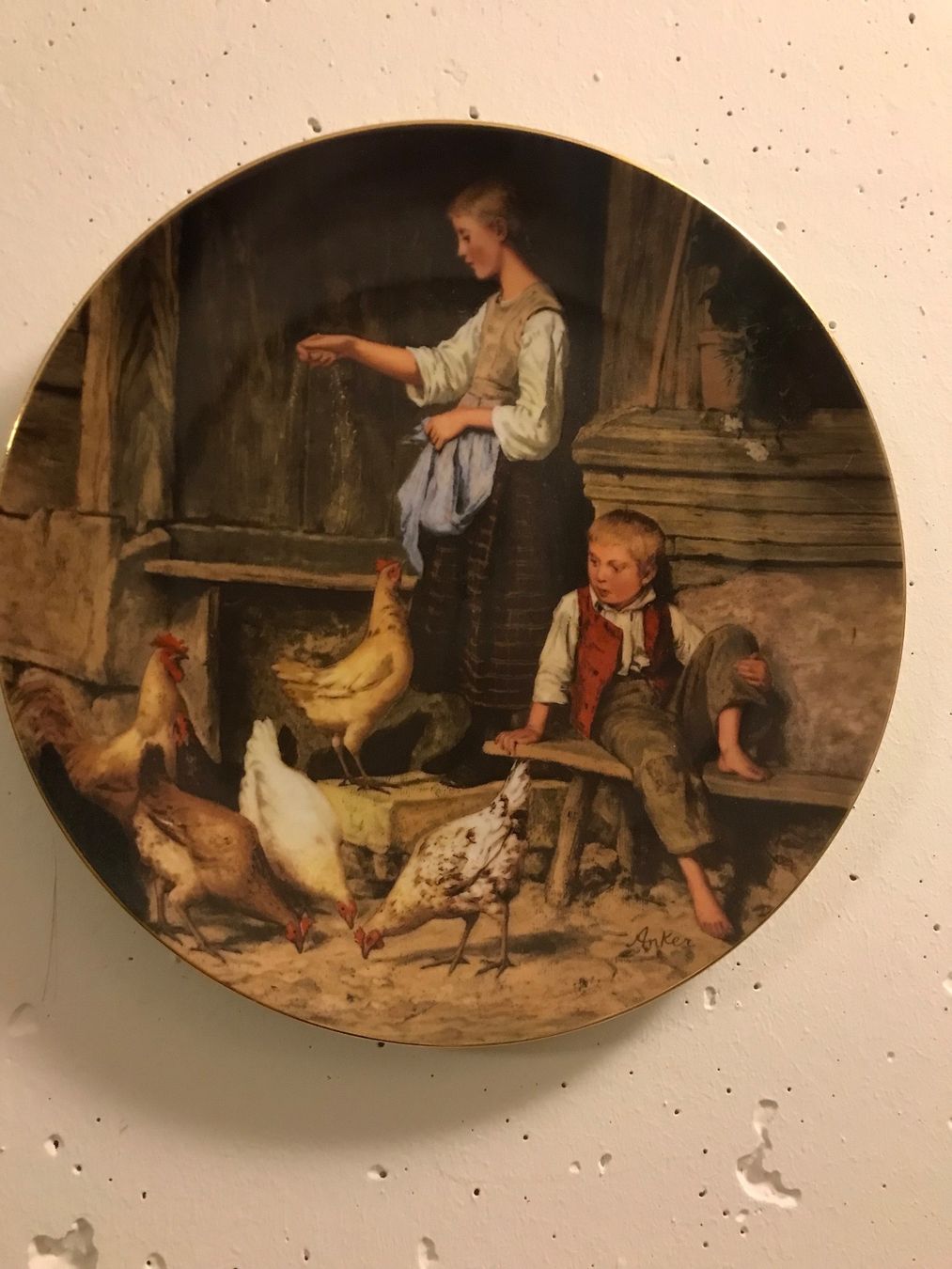 Piatti: Teller Albert Anker Nr 3868 D – Usato da Waldenburg venduto da Oliro75