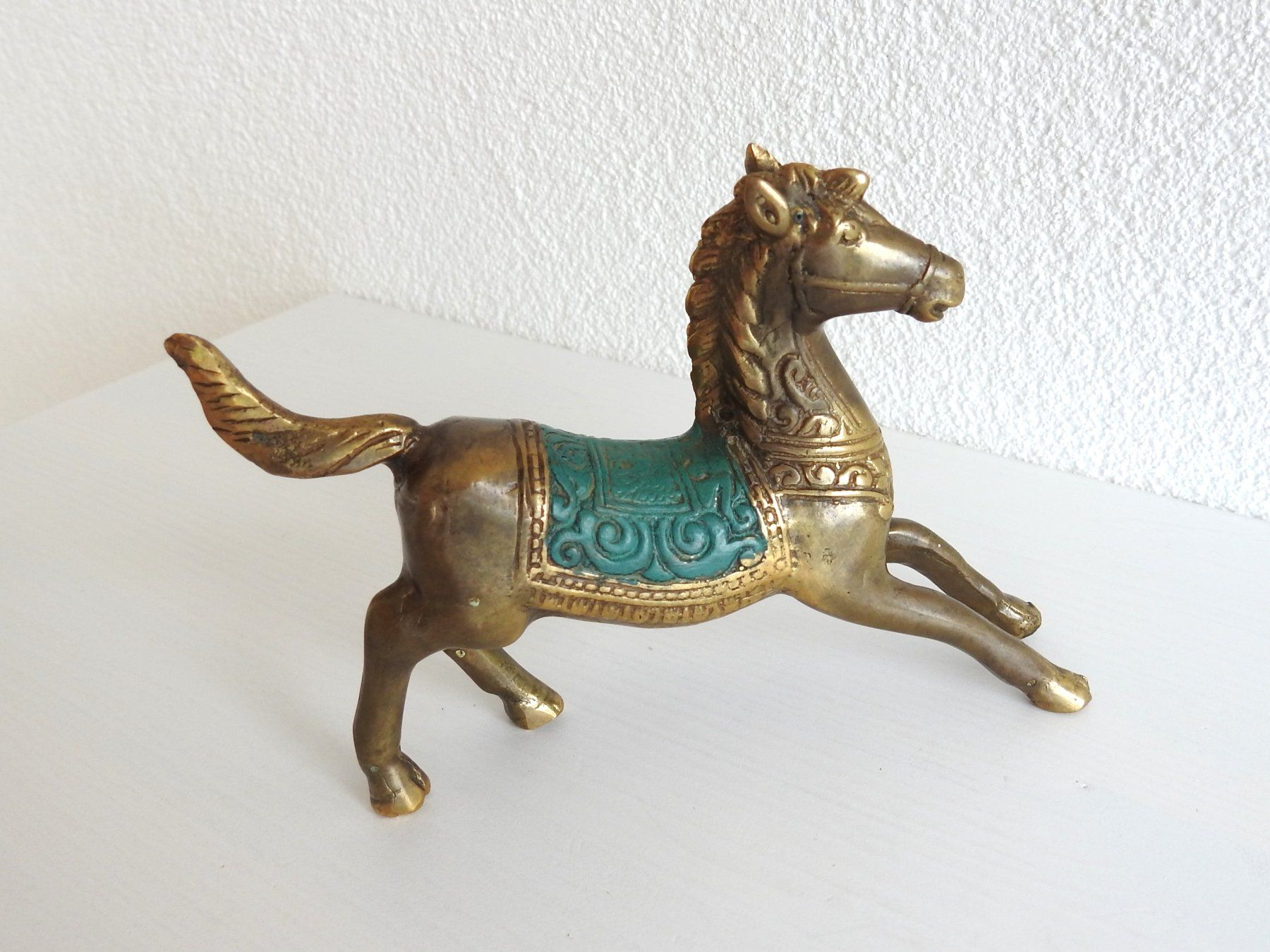 Figurines: Messingfigur Pferd – D'occasion à Büttenhardt par LexyMara 8