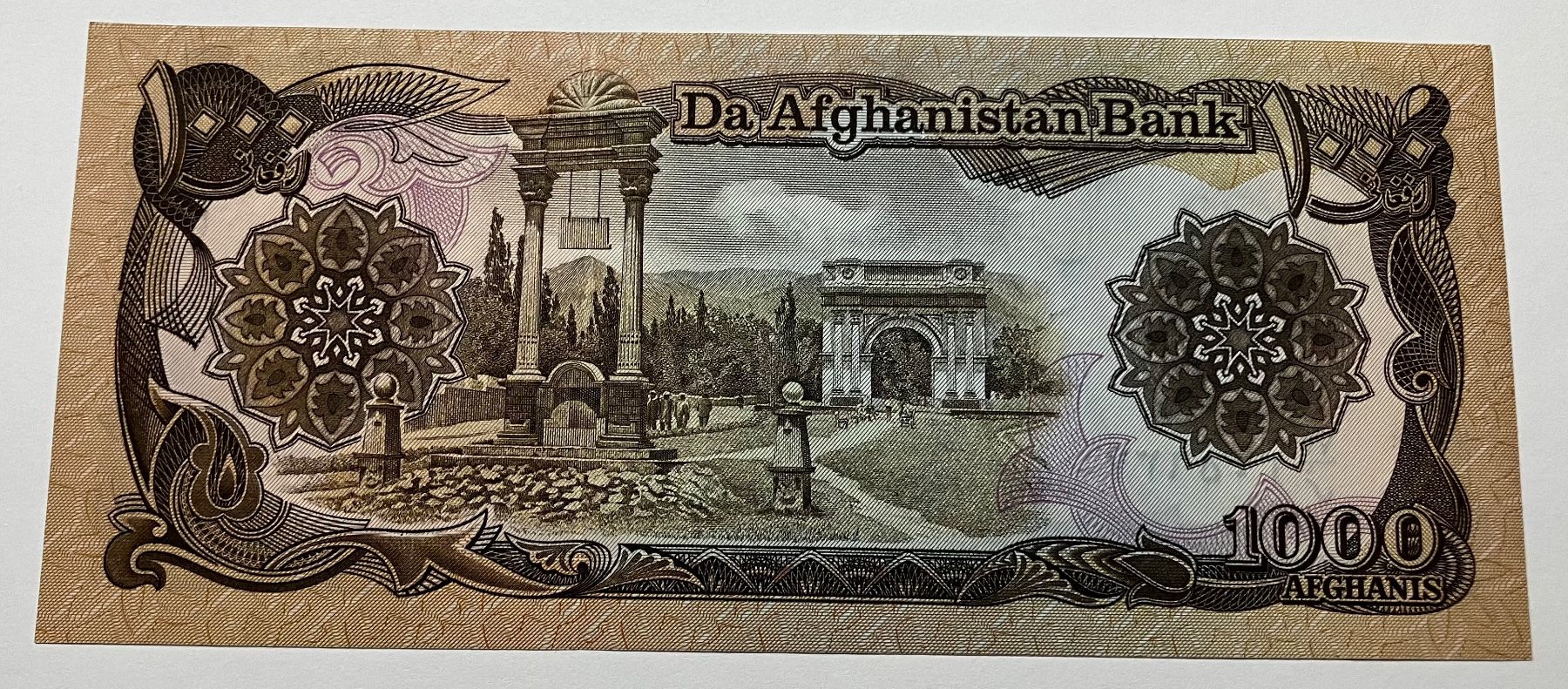 Billets de banque: Afghanistan 1000 Afghanis Neuwertig – Neuf (Voir description) à Algetshausen par Carrhard 1