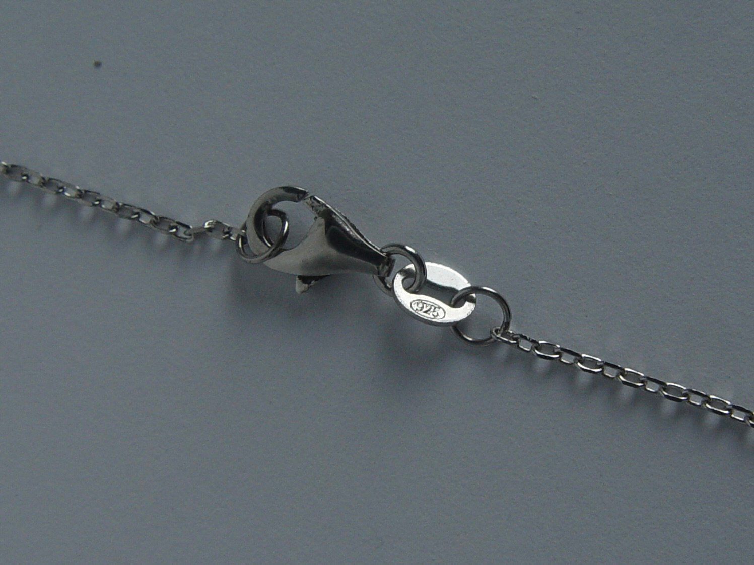 Catenine: Feine Kette aus Silber 925, rhodiniert – Usato da Henggart venduto da gernli 3