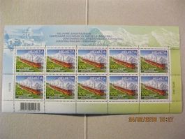 2012 100 Jahre Jungfraubahnen postfrisch