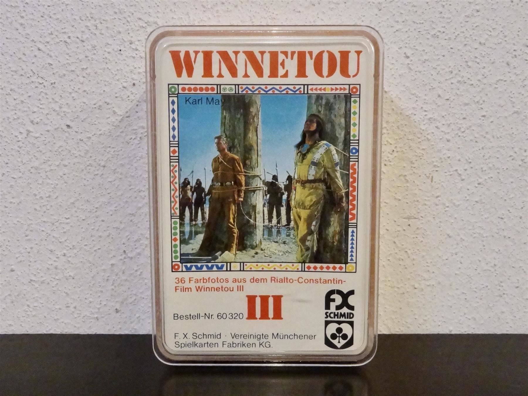 Giochi: schönes altes Quartett WINNETOU III – Usato da Kerzers venduto da wisaundso
