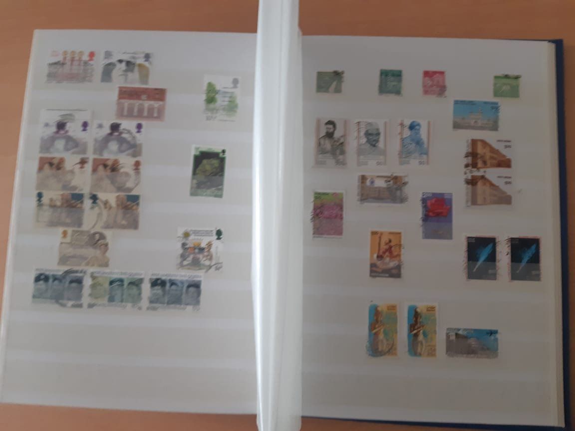 Alle Briefmarken: Album mit Inernat. Briefmarkensammlung – Gebraucht aus Dulliken von Airliner2 8