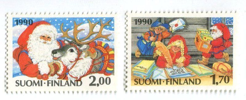 Alle Briefmarken: Briefmarken "Weihnachtsmann".  Finnland. – Neu und originalverpackt aus Basel von Butsch5