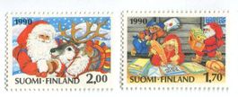 Briefmarken "Weihnachtsmann".  Finnland.